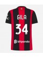 AC Milan Mario Gila #34 Domácí Dres pro Dámské 2026-27 Krátký Rukáv AC Milan Mario Gila #34 Domácí Dres pro Dámské 2026-27 Krátký Rukáv